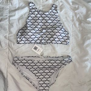 Cupshe 2 piece Swimsuit NWT, Large